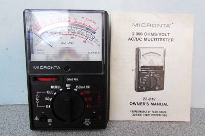 micronta 22 211 user manual